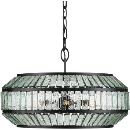 Currey and Company Centurion 6 Light 29" Wide Ring Chandelier