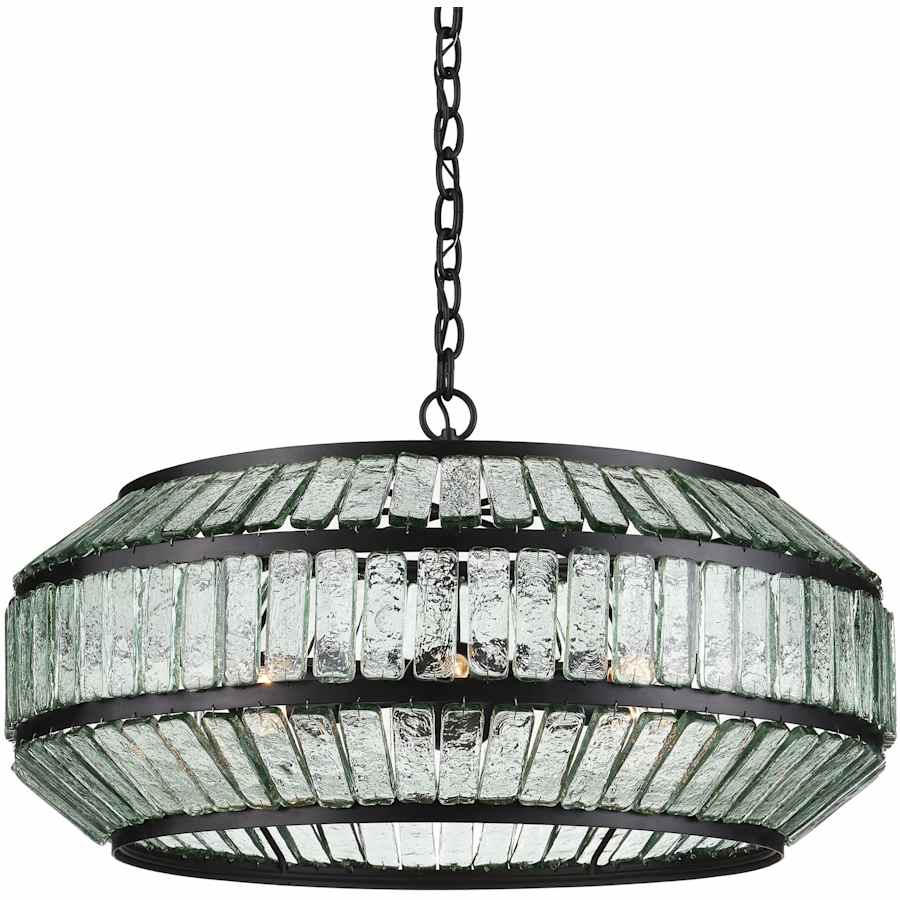 Currey and Company Centurion 6 Light 29" Wide Ring Chandelier