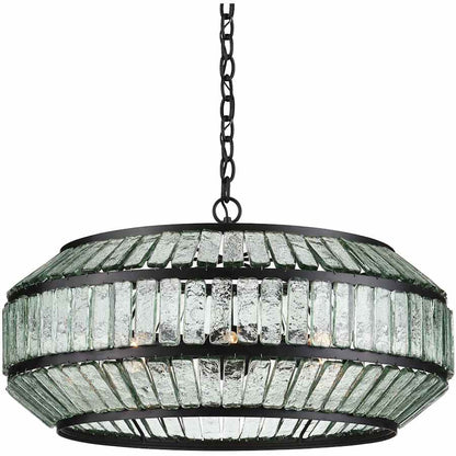 Currey and Company Centurion 6 Light 29" Wide Ring Chandelier