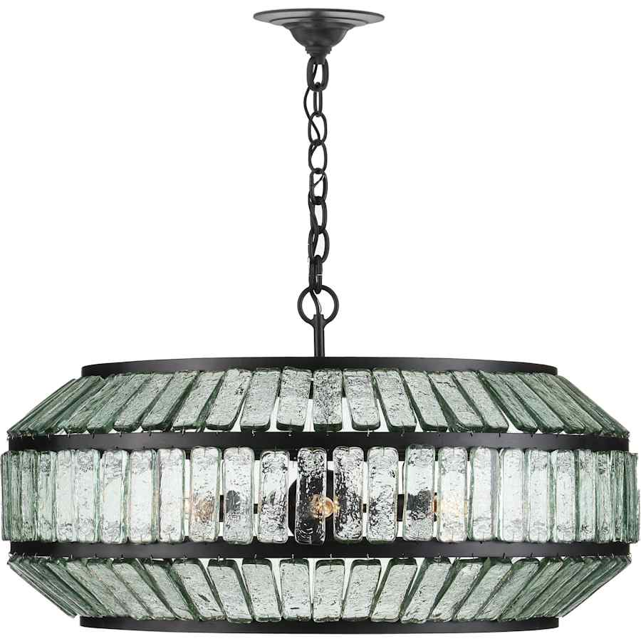 Currey and Company Centurion 6 Light 29" Wide Ring Chandelier