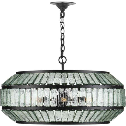 Currey and Company Centurion 6 Light 29" Wide Ring Chandelier