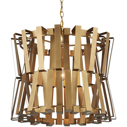 Currey and Company 27" Wide Chandelier