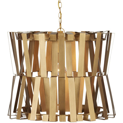 Currey and Company 27" Wide Chandelier