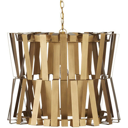 Currey and Company 27" Wide Chandelier