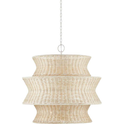Currey and Company Phebe 9 Light 32" Wide Waterfall Chandelier