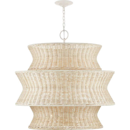 Currey and Company Phebe 9 Light 32" Wide Waterfall Chandelier