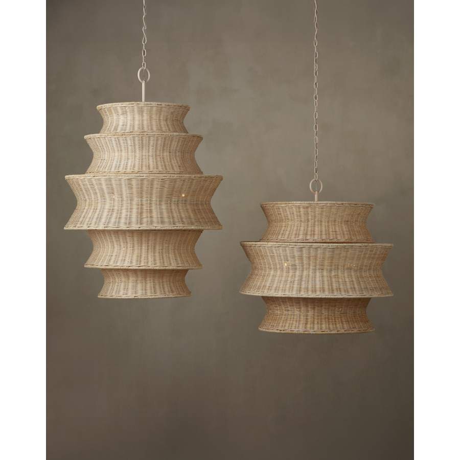 Currey and Company Phebe 9 Light 32" Wide Waterfall Chandelier