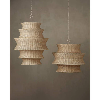 Currey and Company Phebe 9 Light 32" Wide Waterfall Chandelier