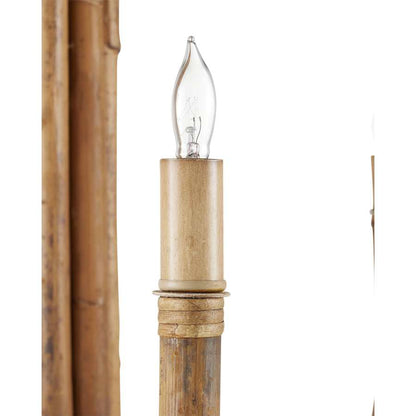 Currey and Company 8 Light 43" Wide Candle Style Chandelier