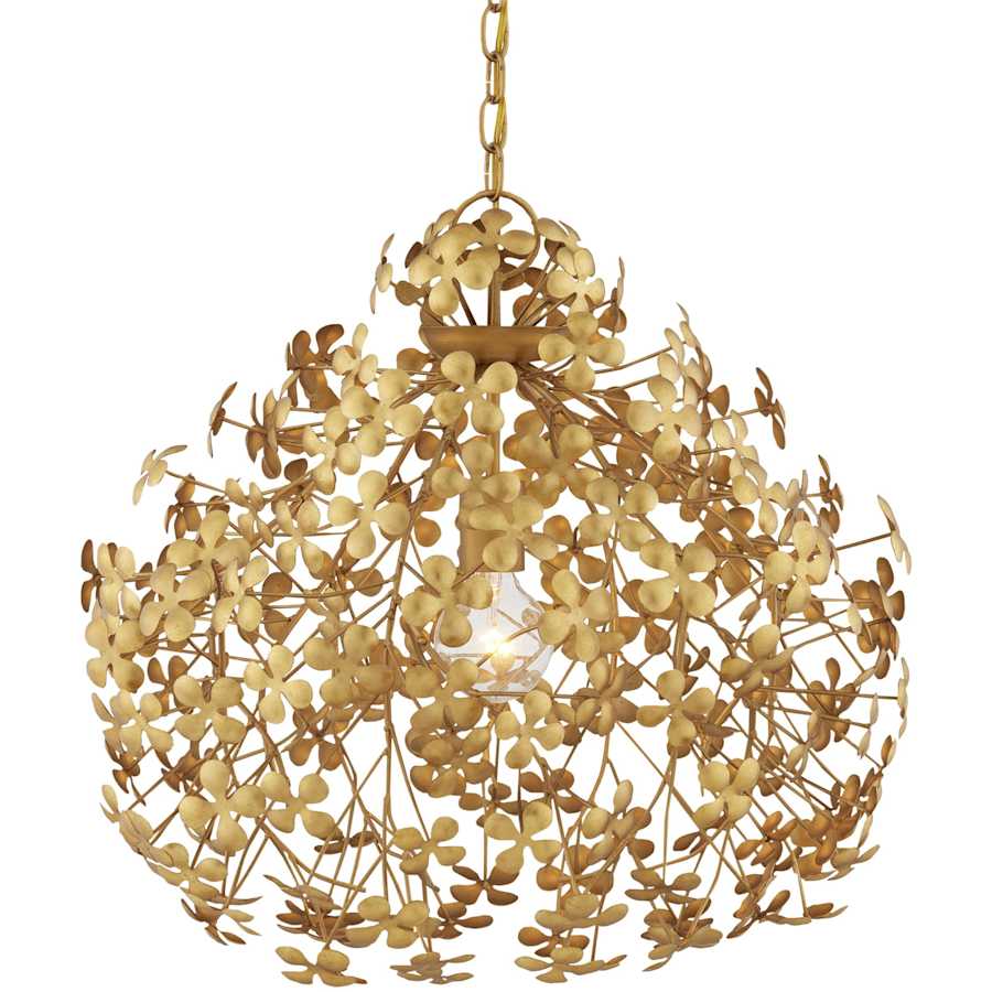 Currey and Company 23" Wide Chandelier