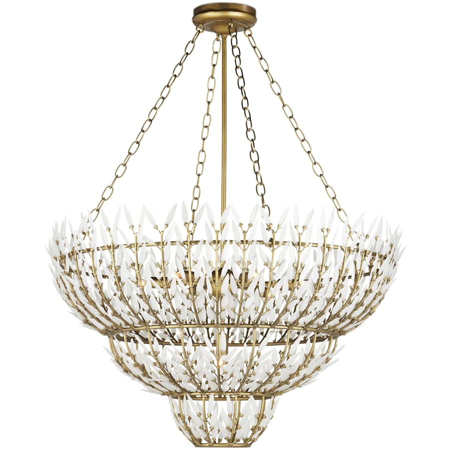Currey and Company Magnum Opus 7 Light 35" Wide Waterfall Chandelier