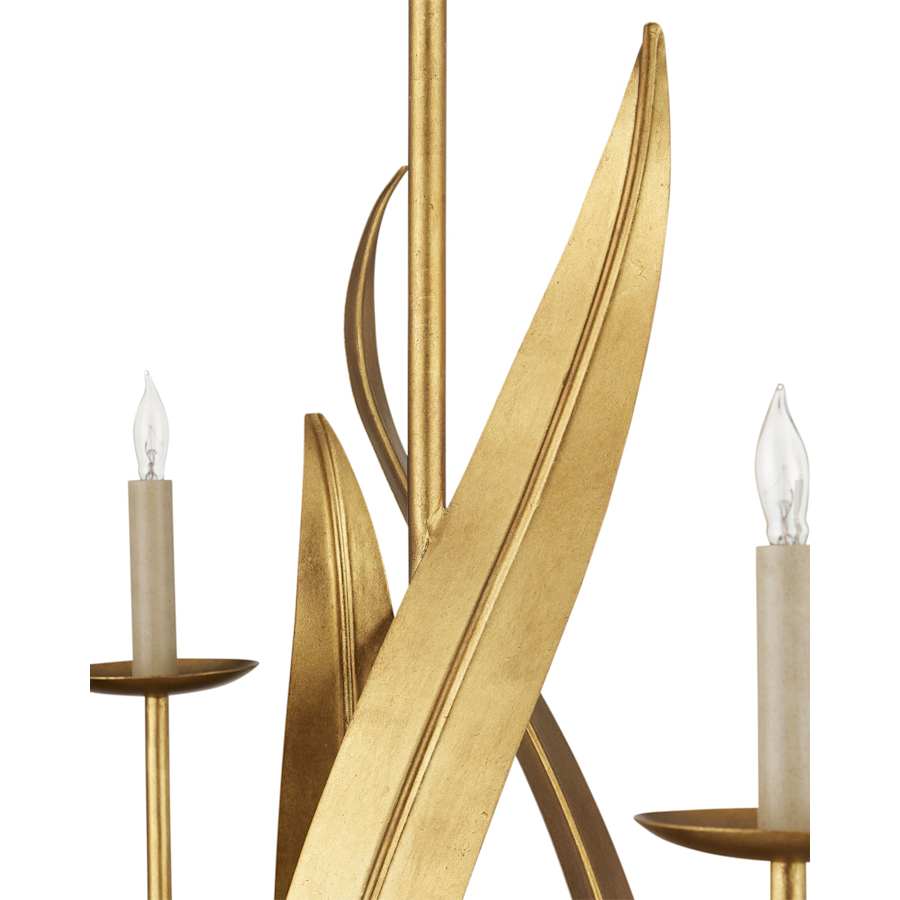 Currey and Company Menefee 18 Light 50" Wide Taper Candle Style Chandelier
