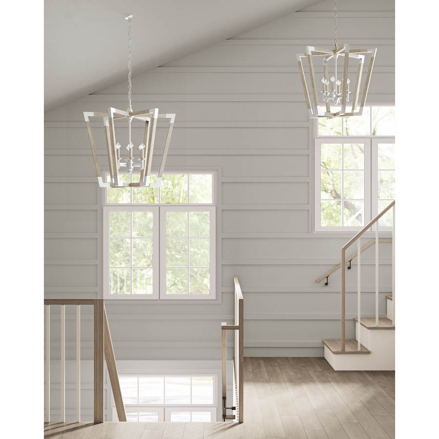 Currey and Company Bastian 6 Light 38" Wide Candle Style Chandelier