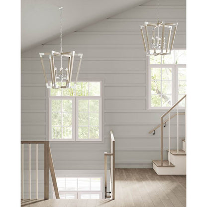 Currey and Company Bastian 6 Light 38" Wide Candle Style Chandelier