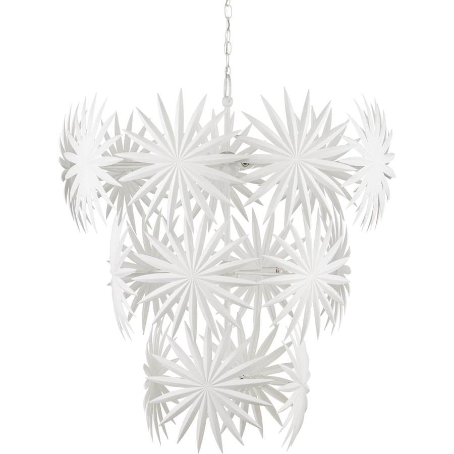 Currey and Company Bismarkia 13 Light 44" Wide Waterfall Chandelier