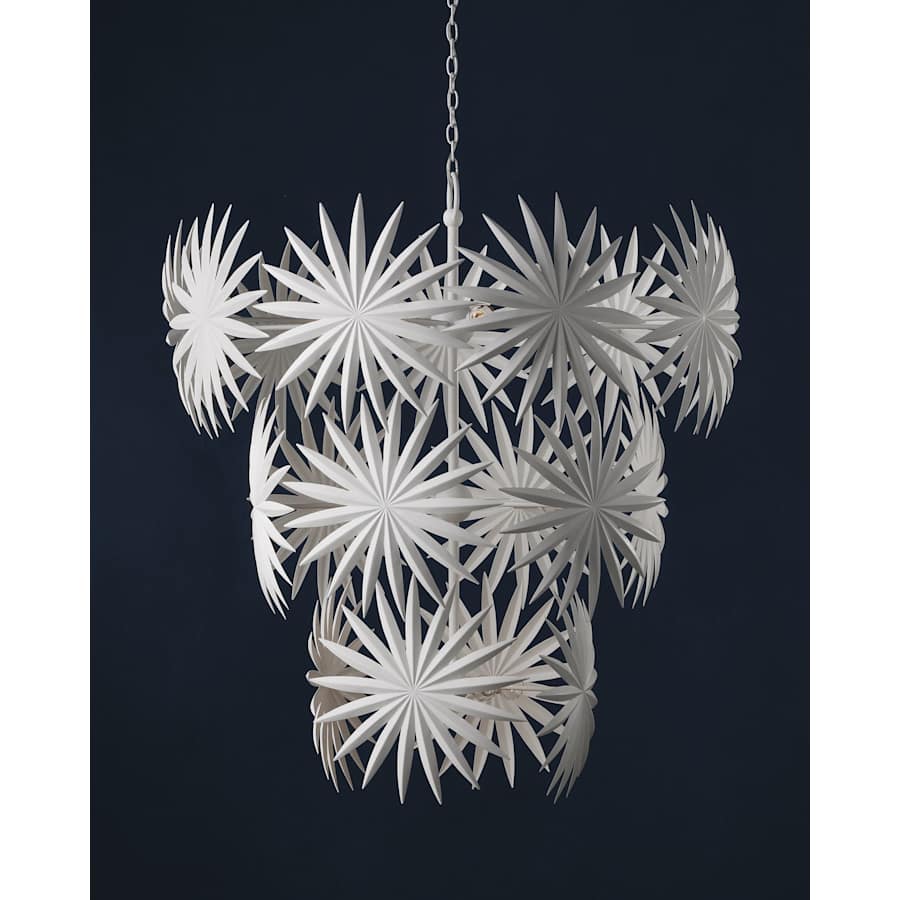 Currey and Company Bismarkia 13 Light 44" Wide Waterfall Chandelier