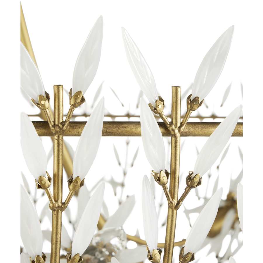 Currey and Company Magnum Opus 12 Light 56" Wide Waterfall Chandelier