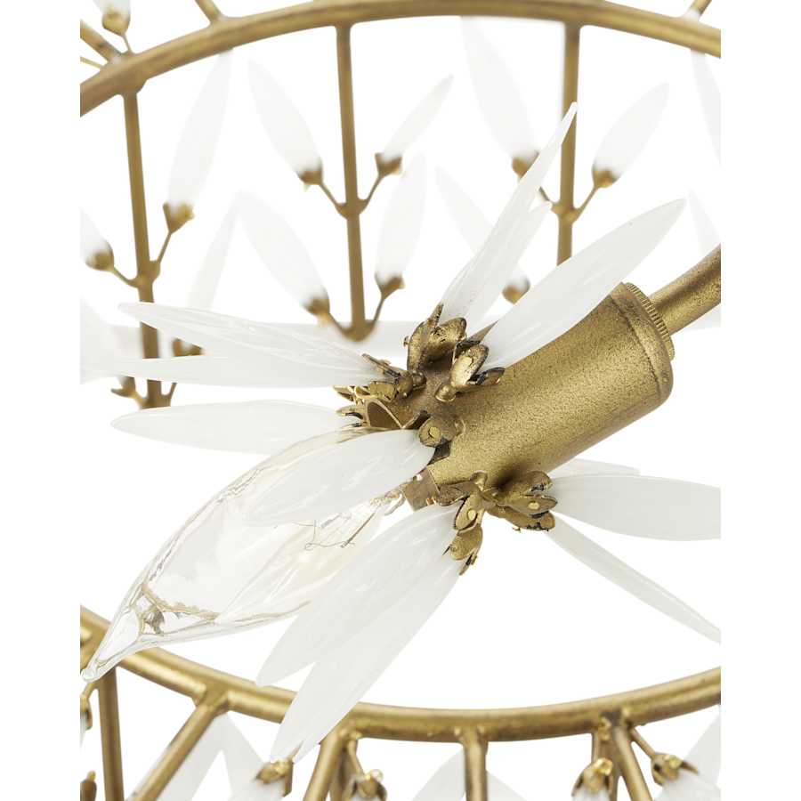 Currey and Company Magnum Opus 12 Light 56" Wide Waterfall Chandelier