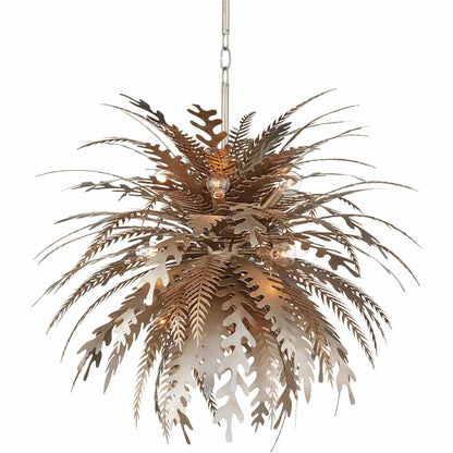Currey and Company Abyssinia 12 Light 34" Wide Wrought Iron Sputnik Chandelier