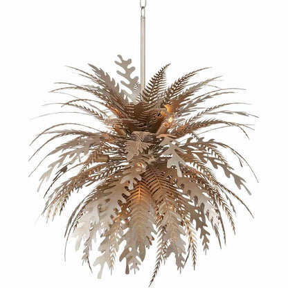 Currey and Company Abyssinia 12 Light 34" Wide Wrought Iron Sputnik Chandelier