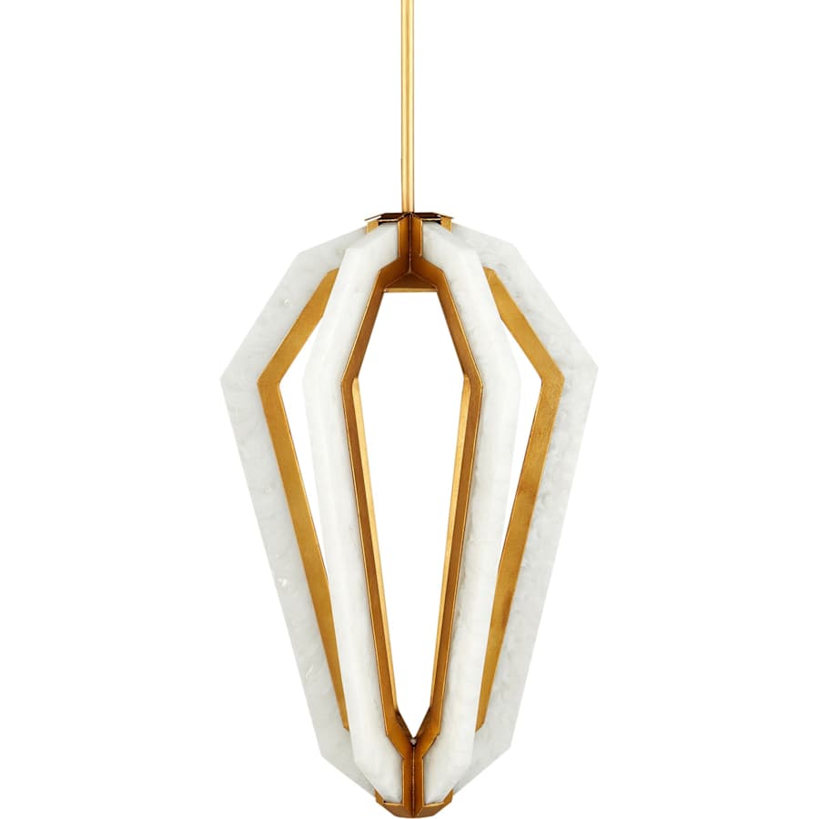 Currey and Company Riviere 6 Light 13" Wide LED Wrought Iron Pendant