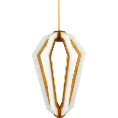 Currey and Company Riviere 6 Light 13" Wide LED Wrought Iron Pendant