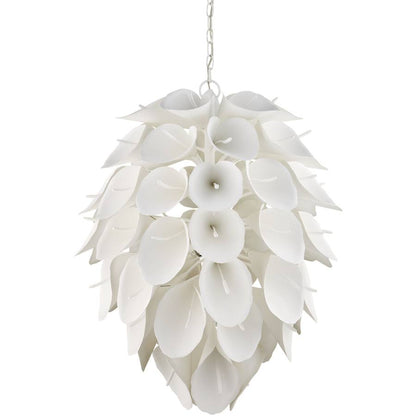 Currey and Company Diego 9 Light 29" Wide Wrought Iron Pendant