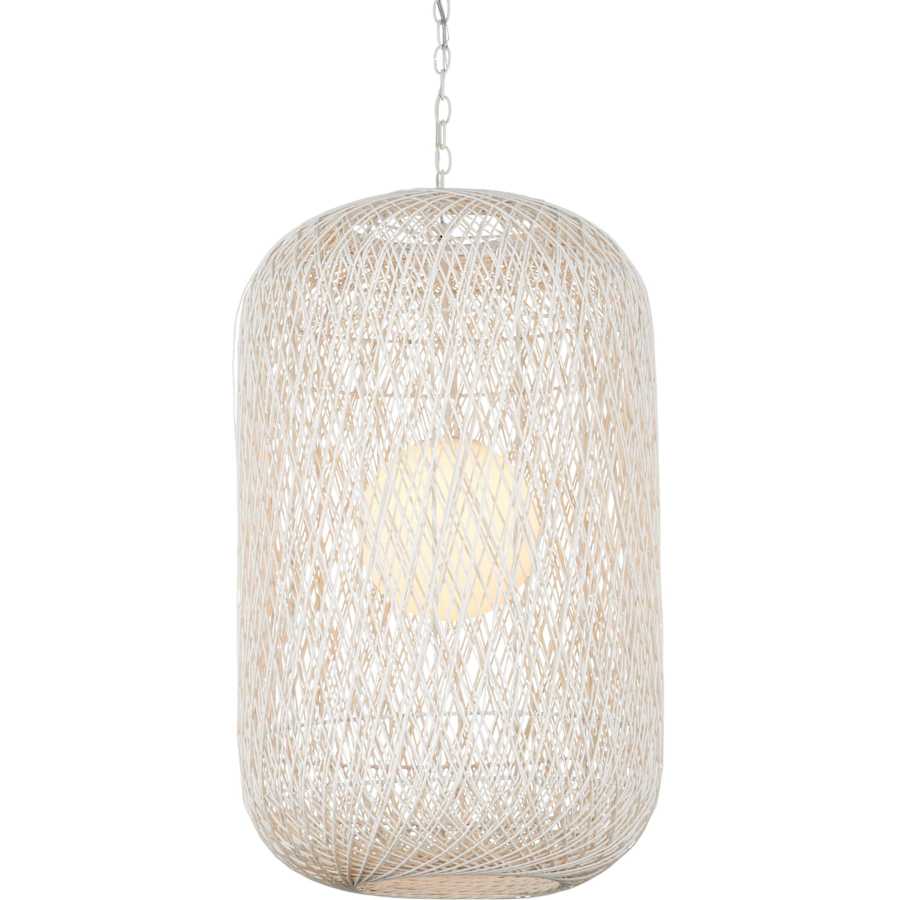 Currey and Company Cocoon 21" Wide Wrought Iron Pendant with Frosted Glass and Paper Twine Shades