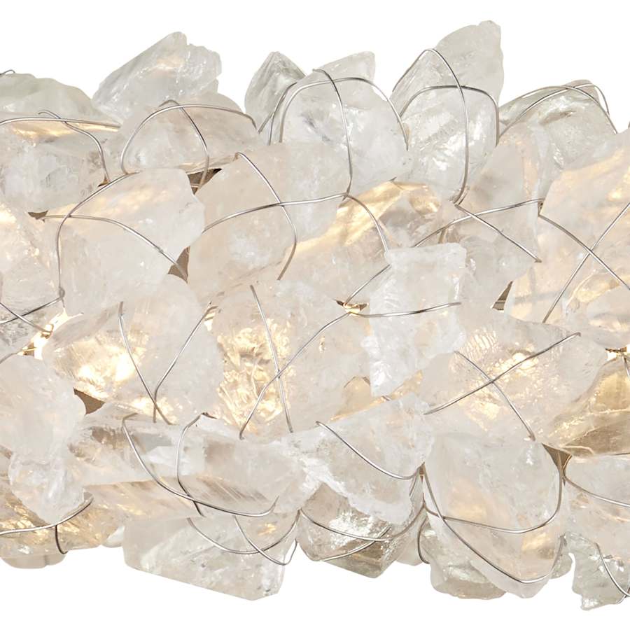 Currey and Company Iconoclast 32" Wide LED Crystal Ring Chandelier