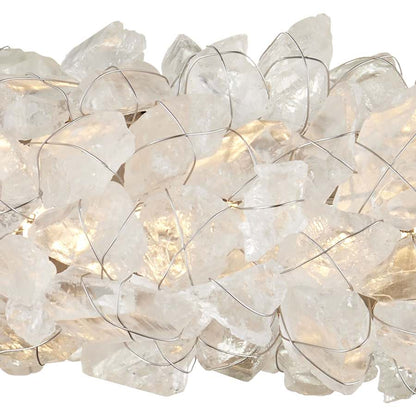 Currey and Company Iconoclast 32" Wide LED Crystal Ring Chandelier