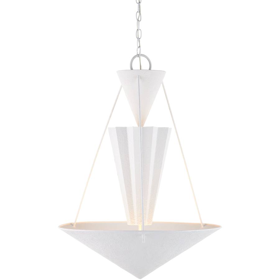 Currey and Company Empyrean 24" Wide LED Wrought Iron Pendant