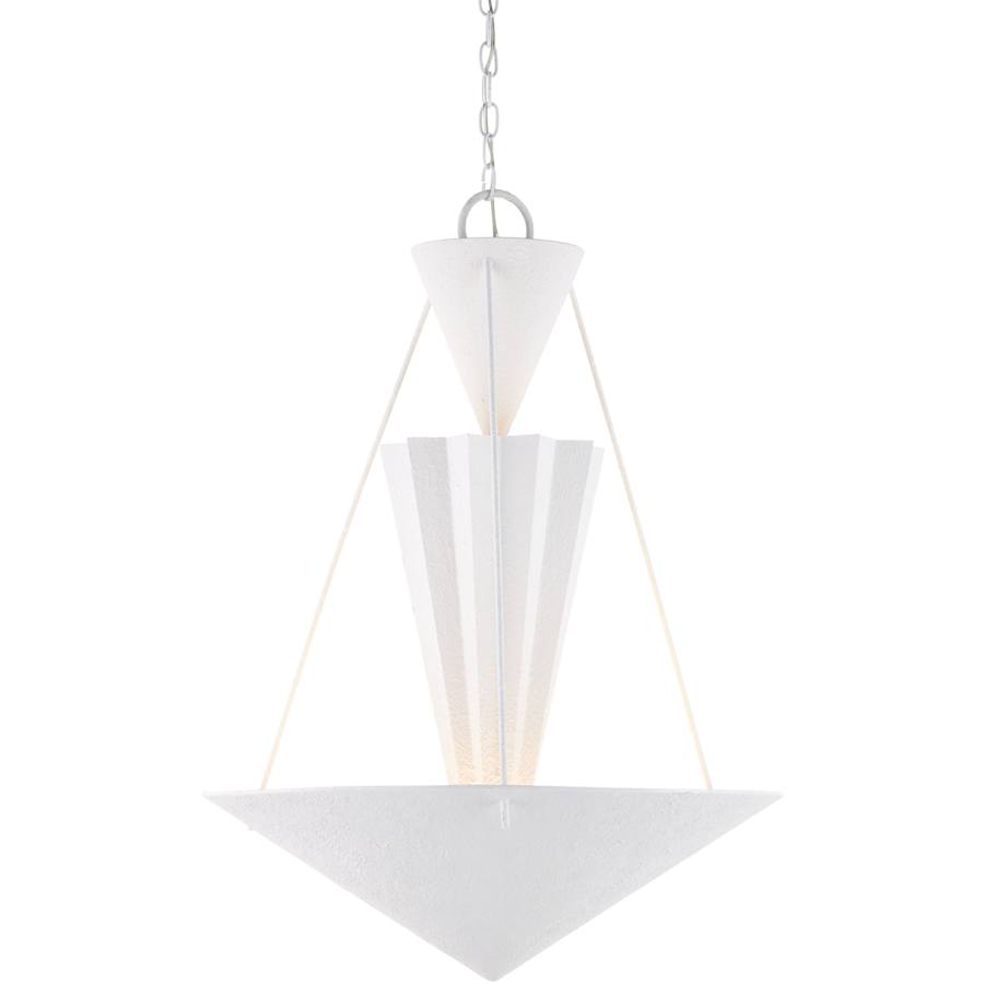 Currey and Company Empyrean 24" Wide LED Wrought Iron Pendant