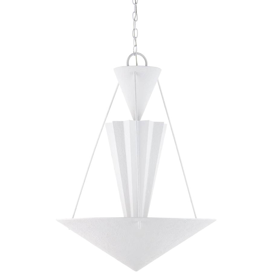 Currey and Company Empyrean 24" Wide LED Wrought Iron Pendant