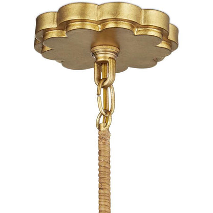 Currey and Company Savoie 9 Light 43" Wide Taper Candle Style Chandelier