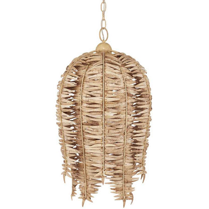 Currey and Company Tiptur 3 Light 17" Wide Pendant