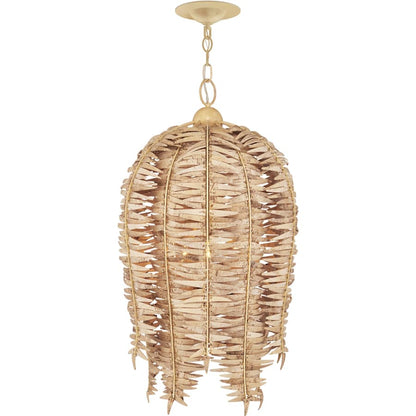 Currey and Company Tiptur 3 Light 17" Wide Pendant