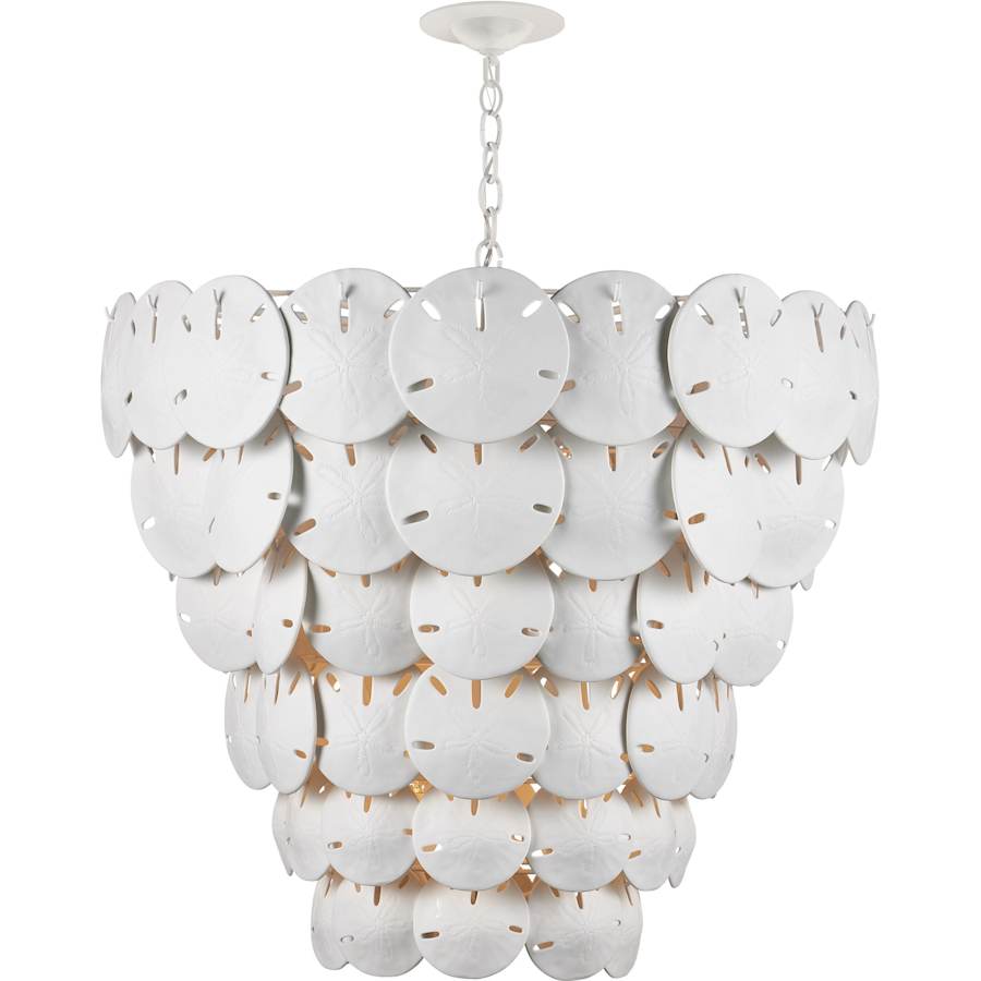 Currey and Company Tulum 8 Light 32" Wide Chandelier