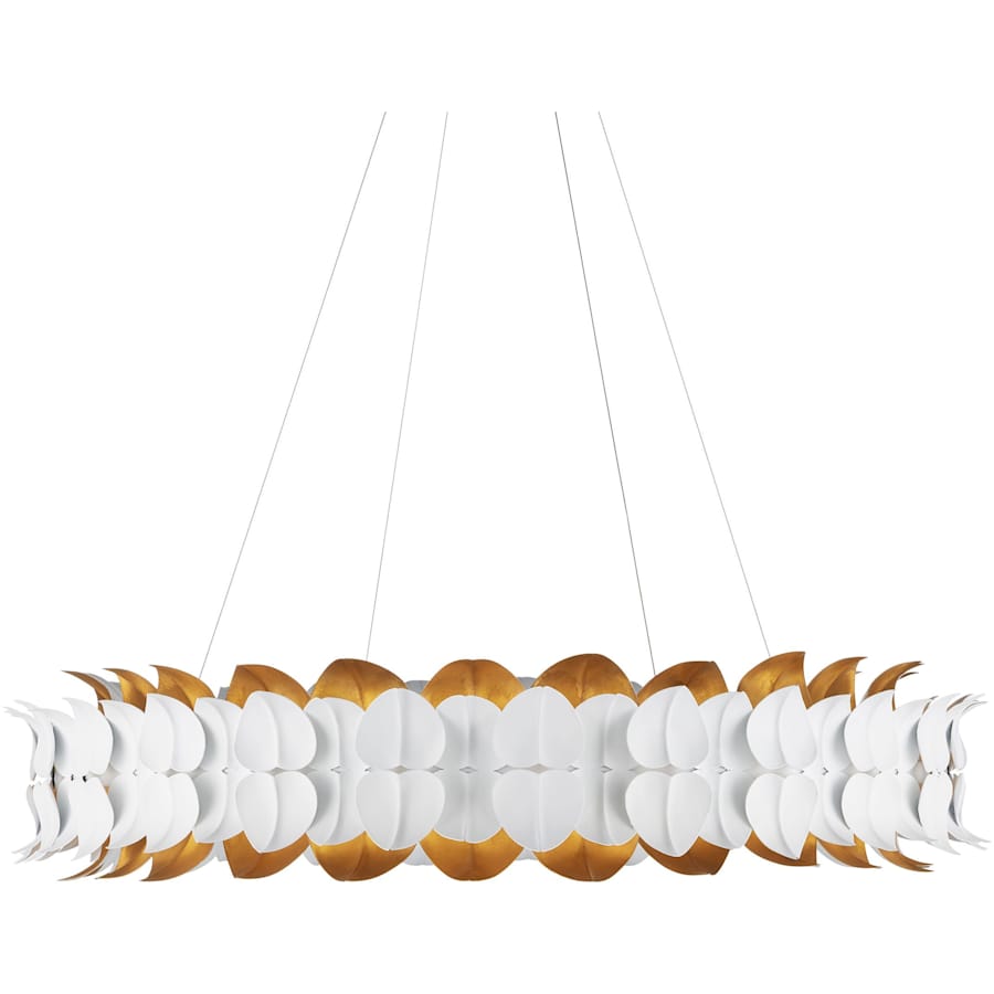 Currey and Company Aventine 39" Wide Ring Chandelier