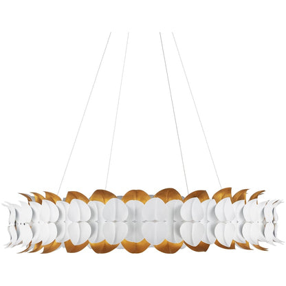 Currey and Company Aventine 39" Wide Ring Chandelier