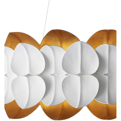 Currey and Company Aventine 39" Wide Ring Chandelier