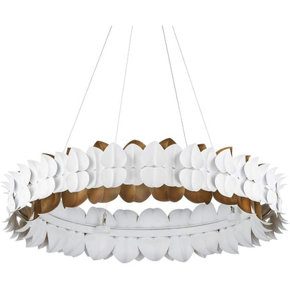 Currey and Company Aventine 39" Wide Ring Chandelier