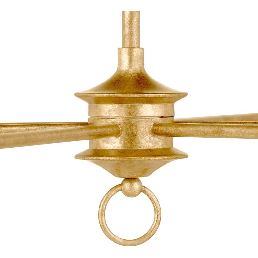 Currey and Company Nottaway 9 Light 45" Wide Taper Candle Style Chandelier