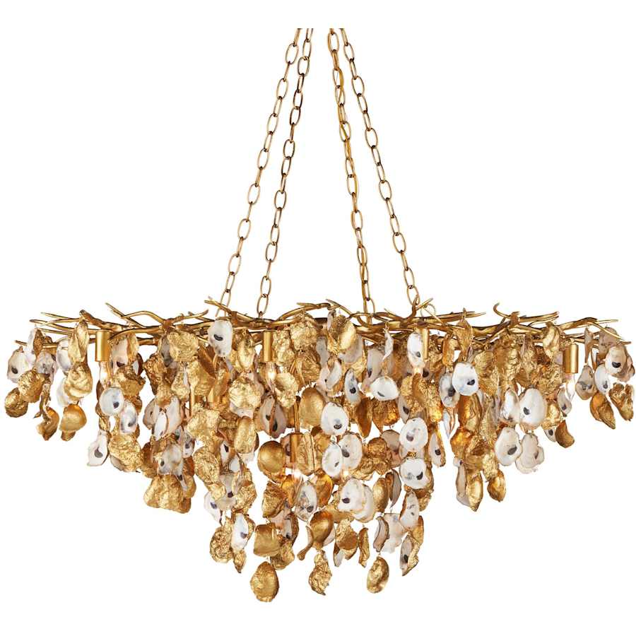 Currey and Company Lucullan 14 Light 44" Wide Chandelier