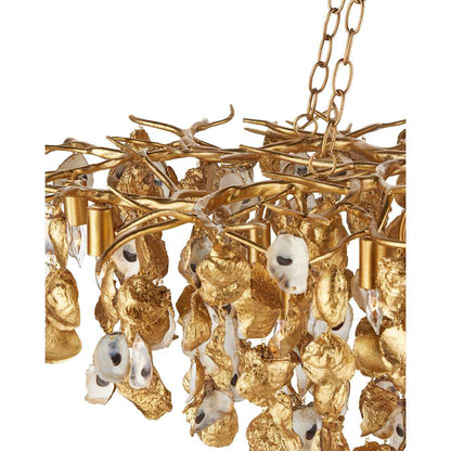 Currey and Company Lucullan 14 Light 44" Wide Chandelier