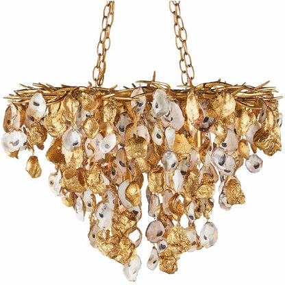 Currey and Company Lucullan 14 Light 44" Wide Chandelier