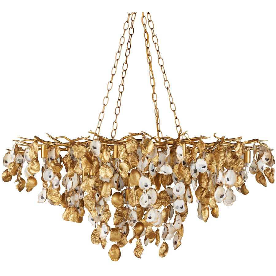 Currey and Company Lucullan 14 Light 44" Wide Chandelier