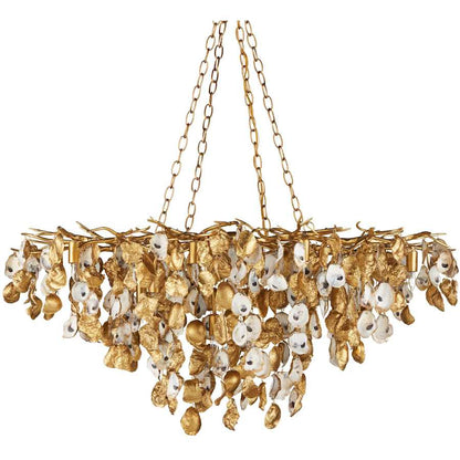 Currey and Company Lucullan 14 Light 44" Wide Chandelier