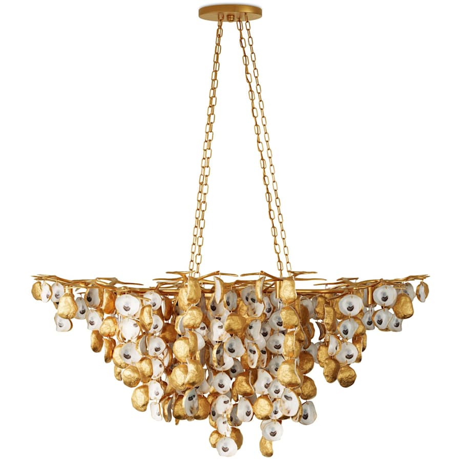 Currey and Company Lucullan 14 Light 44" Wide Chandelier