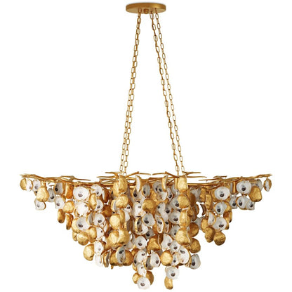 Currey and Company Lucullan 14 Light 44" Wide Chandelier
