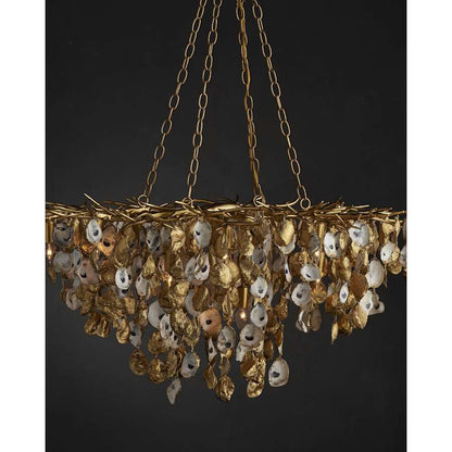 Currey and Company Lucullan 14 Light 44" Wide Chandelier